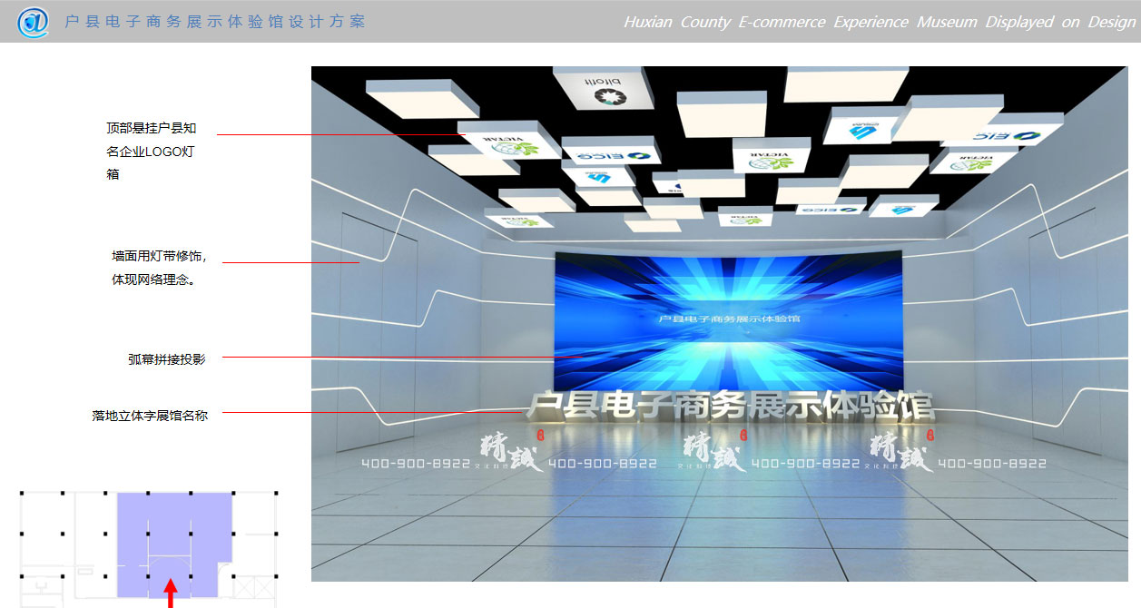西安戶縣電子商務(wù)體驗(yàn)館設(shè)計(jì)戰(zhàn)略定位